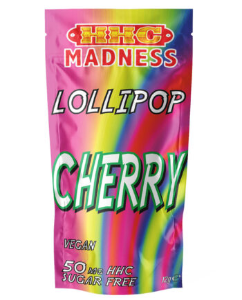 HHC Madness Lollipop - Cherry 50mg