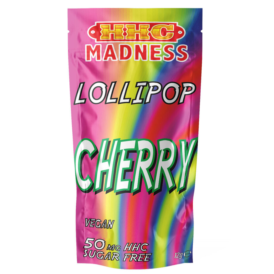 HHC Madness Lollipop - Cherry 50mg